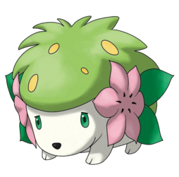 Shaymin forma tierra en Pokémon Ranger: Sombras de Almia.