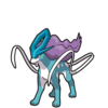 Icono de Suicune en Pokémon Escarlata y Púrpura