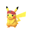 Pikachu con visera de Rizzo