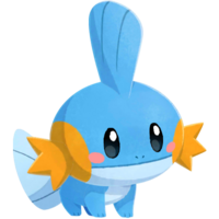Mudkip en Pokémon Café ReMix.