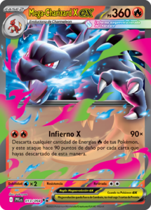 Mega-Charizard X ex (Fuegos Fantasmales TCG) - WikiDex, la