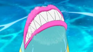 Bruxish salvaje usando Chirrido.