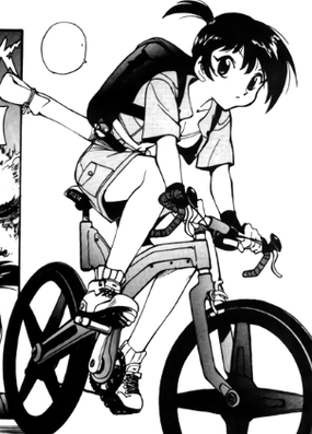 Misty en el manga "El Cuento Eléctrico de Pikachu".