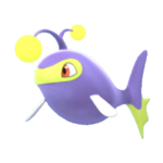 Imagen de Lanturn variocolor en Pokémon Diamante Brillante y Pokémon Perla Reluciente