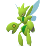 Imagen de Scizor variocolor macho en Pokémon Diamante Brillante y Pokémon Perla Reluciente