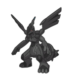 Icono de Zekrom en Pokémon Escarlata y Púrpura