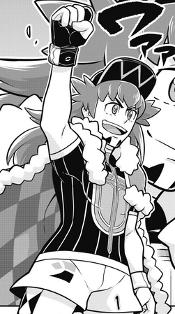 Leon/Lionel en el manga de Pokémon Journeys: The Series.