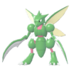 Imagen de Scyther variocolor hembra en Leyendas Pokémon: Z-A