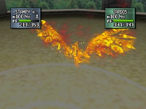 Ataque Celestial/Ataque Aéreo en Pokémon Stadium 2.