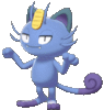 Imagen de Meowth de Alola variocolor en Pokémon Espada y Pokémon Escudo