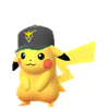 Pikachu con gorro del Equipo Instinto
